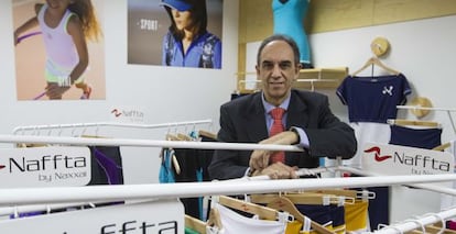 Miguel &Aacute;ngel Sainero, director de la empresa textil viguesa Nafta. 