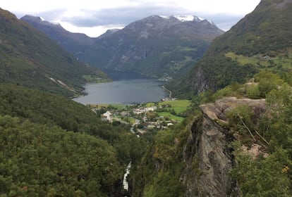 Fiordo Geiranger, el más famoso y fotografiado de Noruega.