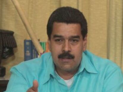 El vicepresidente venezolano, Nicolás Maduro.