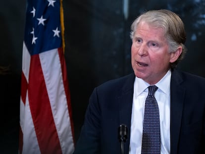 Cyrus Vance Jr., fiscal del distrito de Manhattan, en febrero de 2020 en Nueva York.