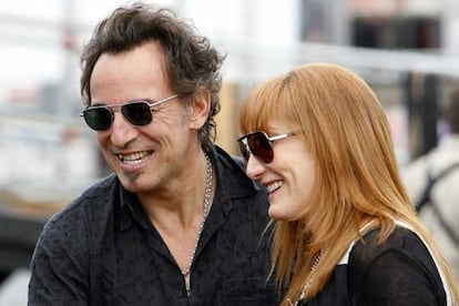 Bruce Springsteen y su mujer, Patti Scialfa, el pasado 30 de abril.