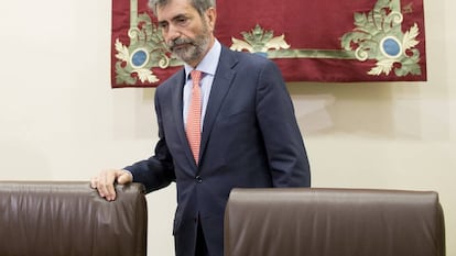 Carlos Lesmes, en un acto el pasado octubre.