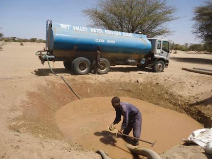 Ha sido necesario el uso de una cisterna de agua.