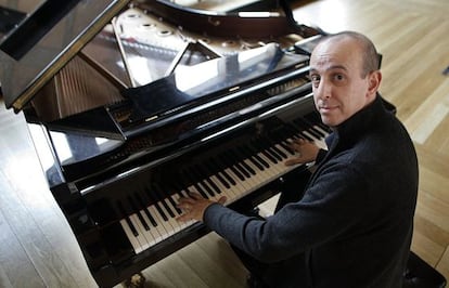El músico Agustí Fernández.
