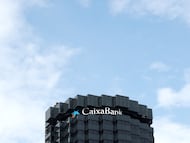 La sede central de Caixabank en Barcelona (España), el 17 de septiembre de 2020.