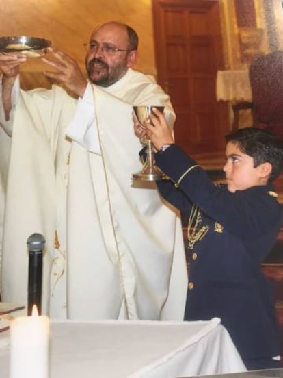 Image from Rubén's communion.