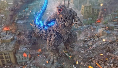Fotograma de 'Godzilla Minus One' (2023), de Takashi Yamazaki.