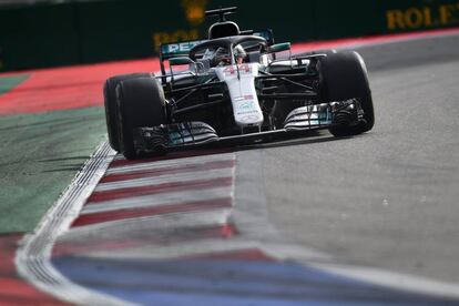 Hamilton vence en el GP de Rusia de F1