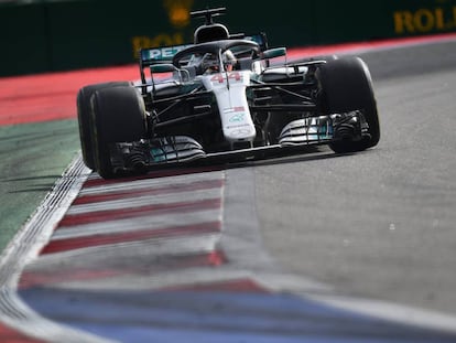 Hamilton vence en el GP de Rusia de F1