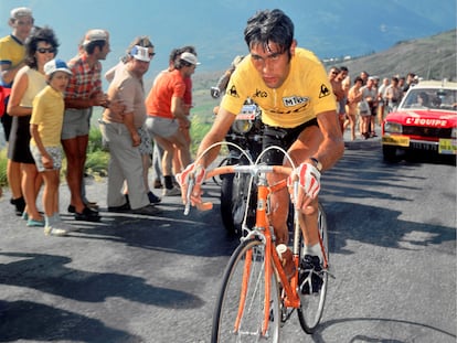 Luis Ocaña, durante la octava etapa del Tour de 1973.