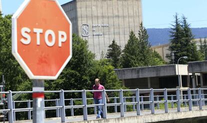 Central nuclear de Garoña (Burgos).