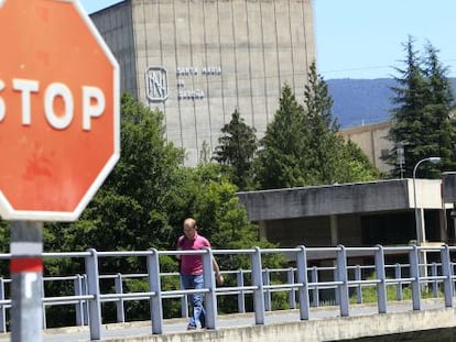 Central nuclear de Garo&ntilde;a (Burgos).