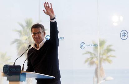 El presidente de la Xunta de Galicia, Alberto Núñez Feijóo.