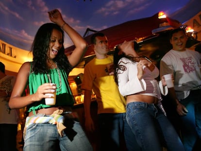 Fiesta del Funk en el Planet Hollywood de R&iacute;o de Janeiro. 