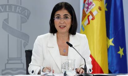 La ministra de Sanidad, Carolina Darias.