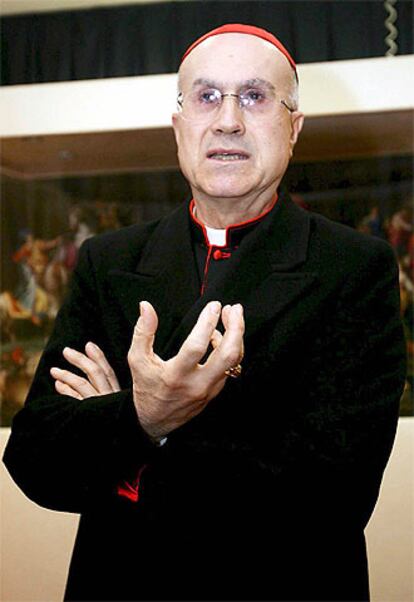 El cardenal Bertone, en una imagen de archivo.
