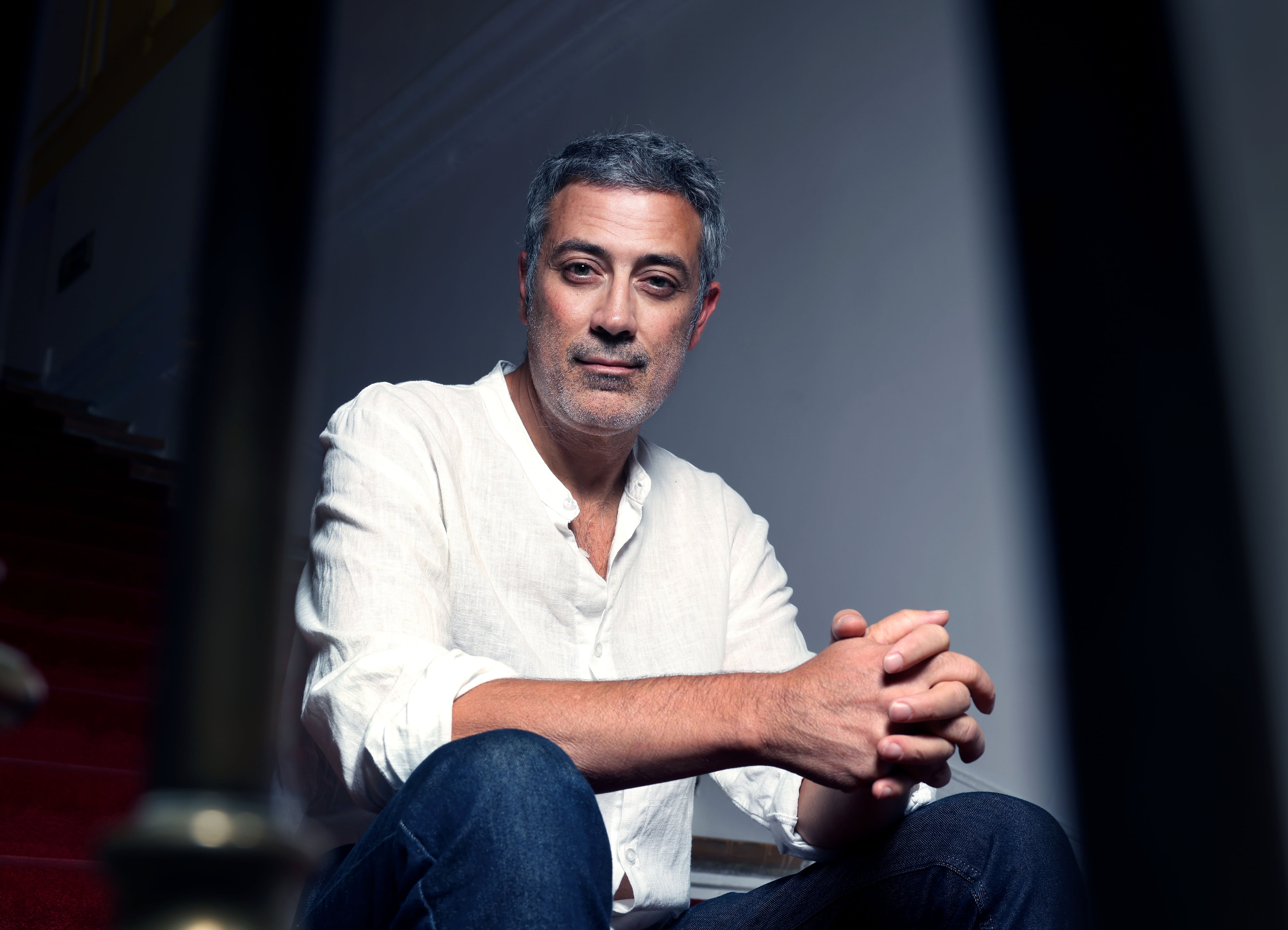 El escritor Andrea Bajani, ganador del Premio Strega 2025, en Madrid.

