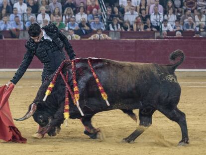 Alejandro Talavante, en la feria de Zaragoza de 2017.