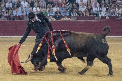 Alejandro Talavante, en la feria de Zaragoza de 2017.