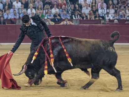 Alejandro Talavante, en la feria de Zaragoza de 2017.