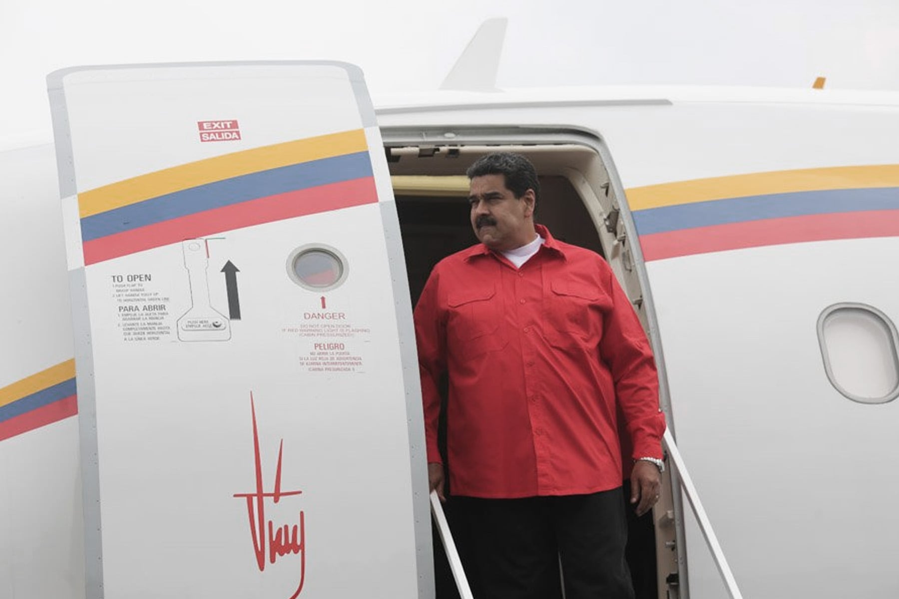 Estados Unidos confisca el avión oficial de Nicolás Maduro en República Dominicana y lo traslada a Florida 