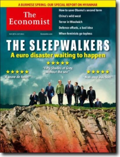 Los sonámbulos líderes europeos, según 'The Economist'