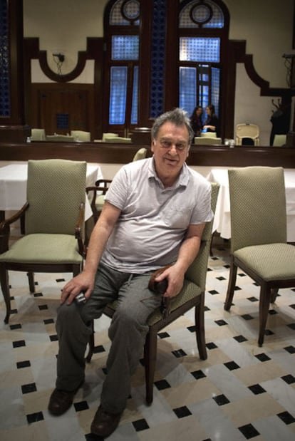 El inglés Stephen Frears, en el hotel sevillano Alfonso XIII, la semana pasada.