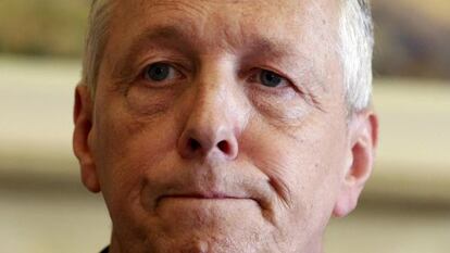 El ministro principal norirlandés, Peter Robinson.