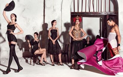 Imagen de la campaña del próximo verano de Dolce&Gabbana, en la que aparece el torero José María Manzanares.