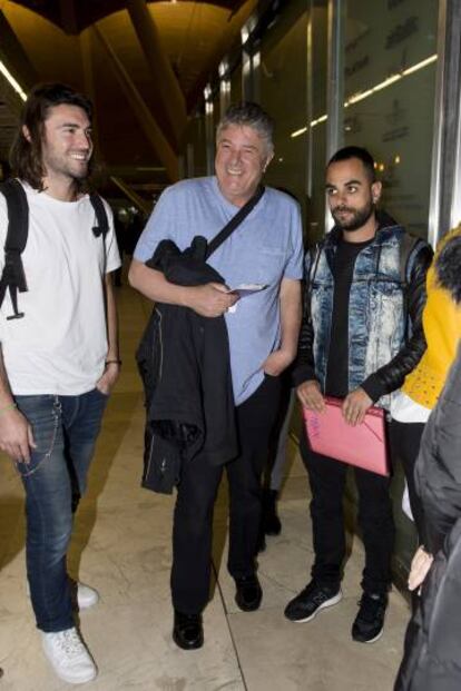 Francisco, en marzo cuando partió hacia Honduras.