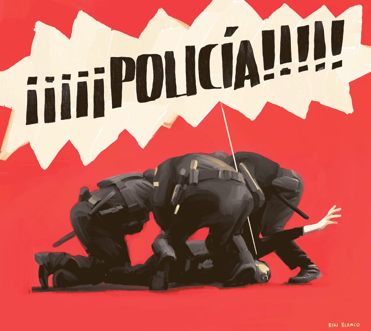 Riki Blanco: “¡Policía!"