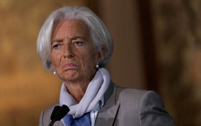 Christine Lagarde, directora gerente del FMI