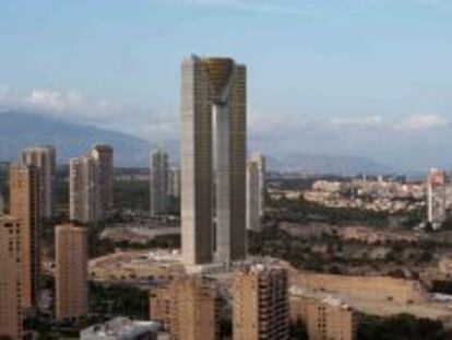 El rascacielos In Tempo, en Benidorm.