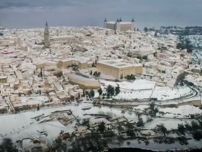 Las imágenes que deja la ola de frío tras el paso de ‘Filomena’