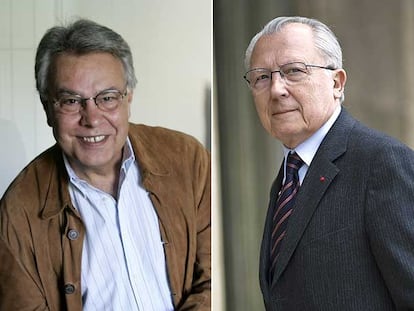 Felipe González y Jacques Delors.