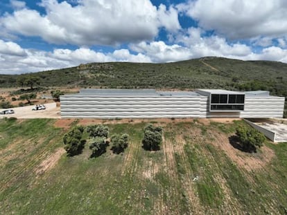 Vista de la bodega Casalobos, en Ciudad Real.