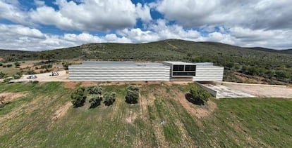 Vista de la bodega Casalobos, en Ciudad Real.