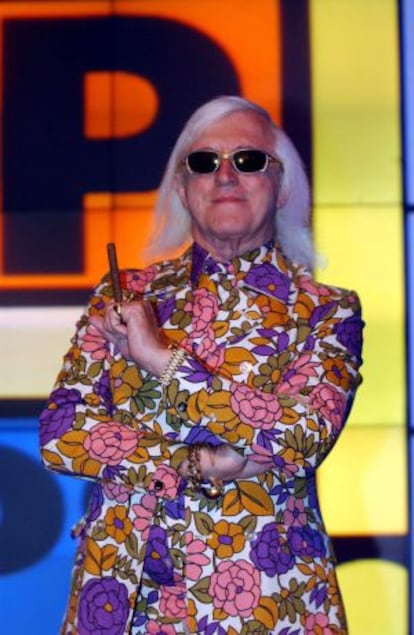 O apresentador britânico Jimmy Savile, em uma imagem de 2001.