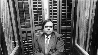El escritor Pere Gimferrer, fotografiado en el año 1972.