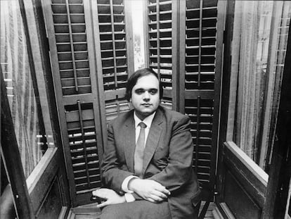 El escritor Pere Gimferrer, fotografiado en el año 1972.