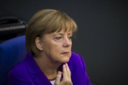 Angela Merkel, canciller alemana.