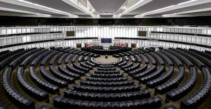 Parlamento europeo de Estrasburgo.