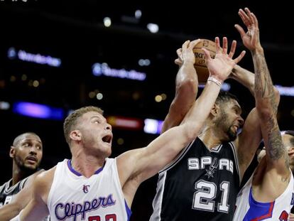 Duncan gana un rebote ante Griffin