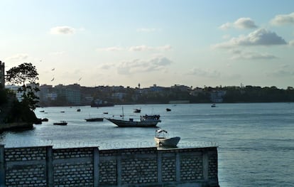 Puerto de Mombasa (Kenia).