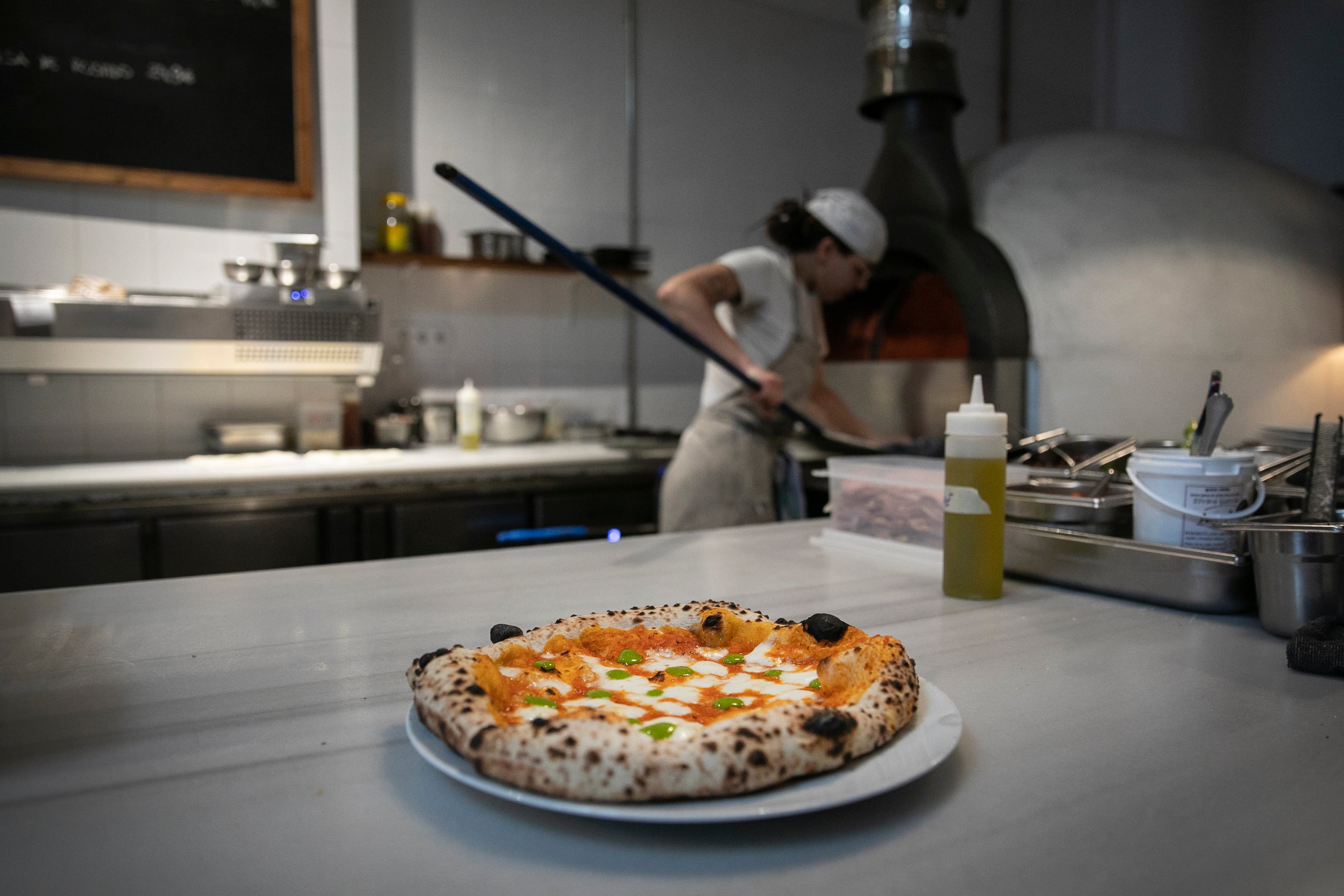 Pizzeria Sartoria Panatieri, de la Calle Provenza de Barcelona. 