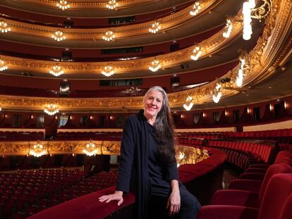 La bailarina y coreógrafa María Pagés en el Gran Teatre del Liceo.