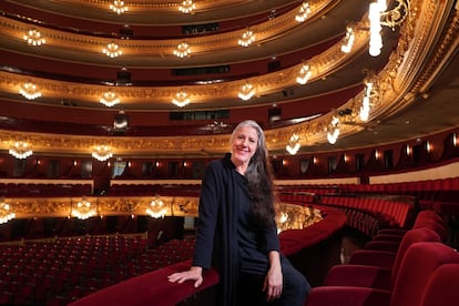 La bailarina y coreógrafa María Pagés en el Gran Teatre del Liceo.