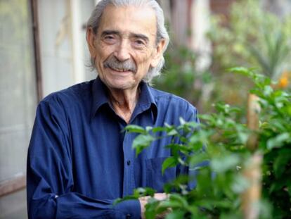 Gelman, en su casa en México DF.