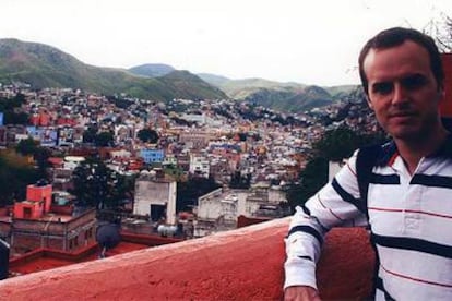 El autor, en uno de los miradores de Guanajuato.