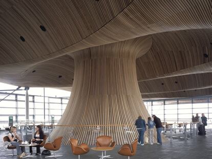 El edificio de la Asamblea Nacional de Gales, en Cardiff, del arquitecto Richard Rogers.